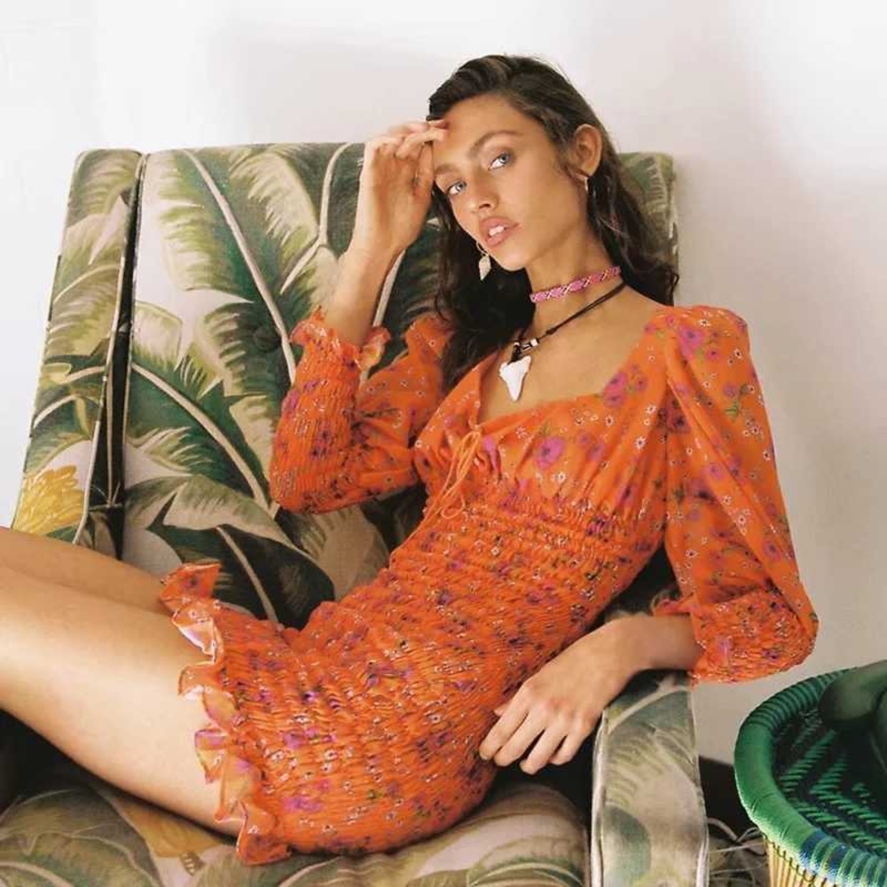 Peony Mini Dress - For Love & Lemons